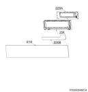 Схема №2 KB8100001M с изображением Обшивка для плиты (духовки) Aeg 5610322645